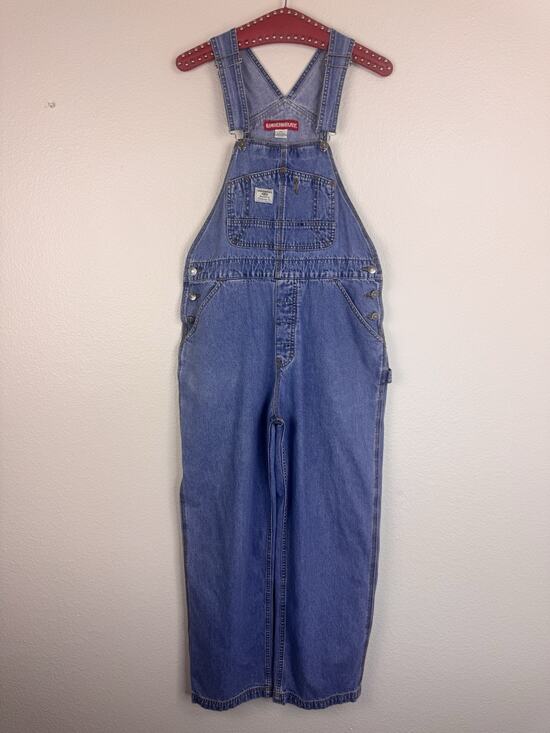 UNIONBAY Denim - Vintage 90s Y2K Unionbay Blue Jean Cotton Denim Bib Overalls Dungarees Small